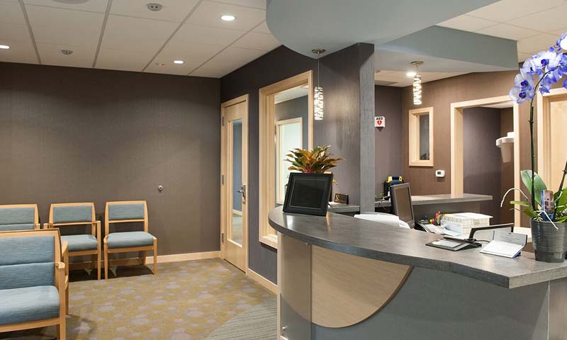 waiting room at Glendale Dental Associates