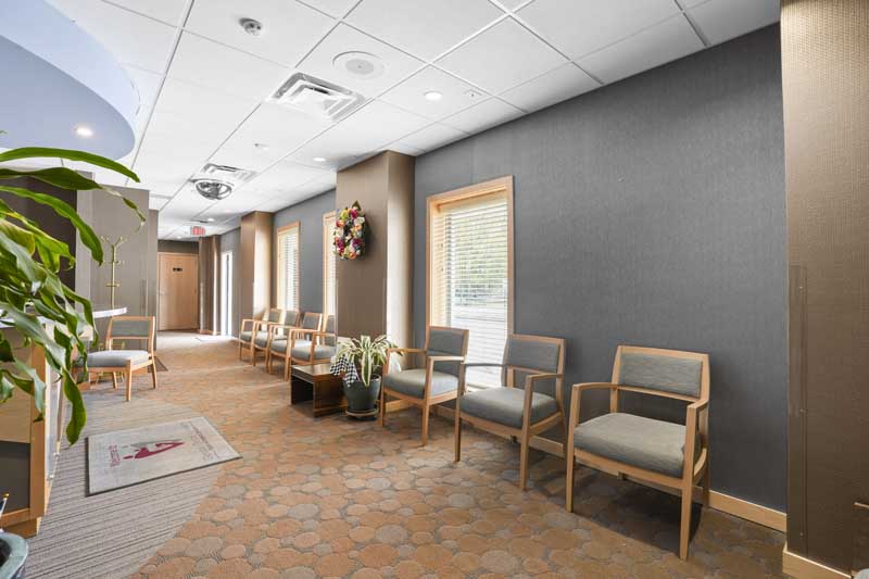 Glendale Dental Associates waiting room
