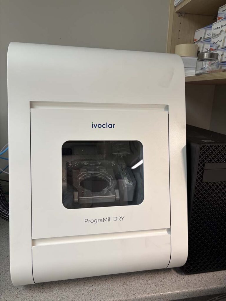 CAD/CAM milling used at Glendale Dental Associates